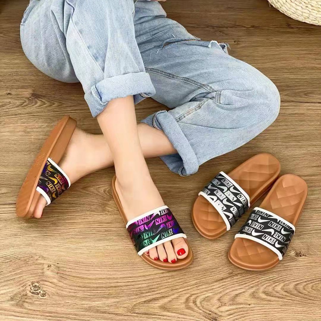 NK Fashion Slides for Womens (Random design) Shopee Philippines