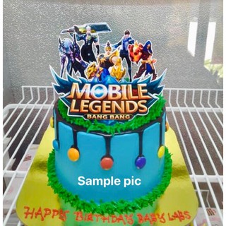 Mobile Legend Cake Topper Shopee Philippines
