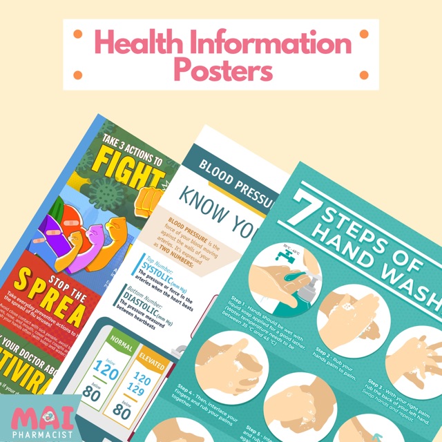 Health Information Posters Shopee Philippines