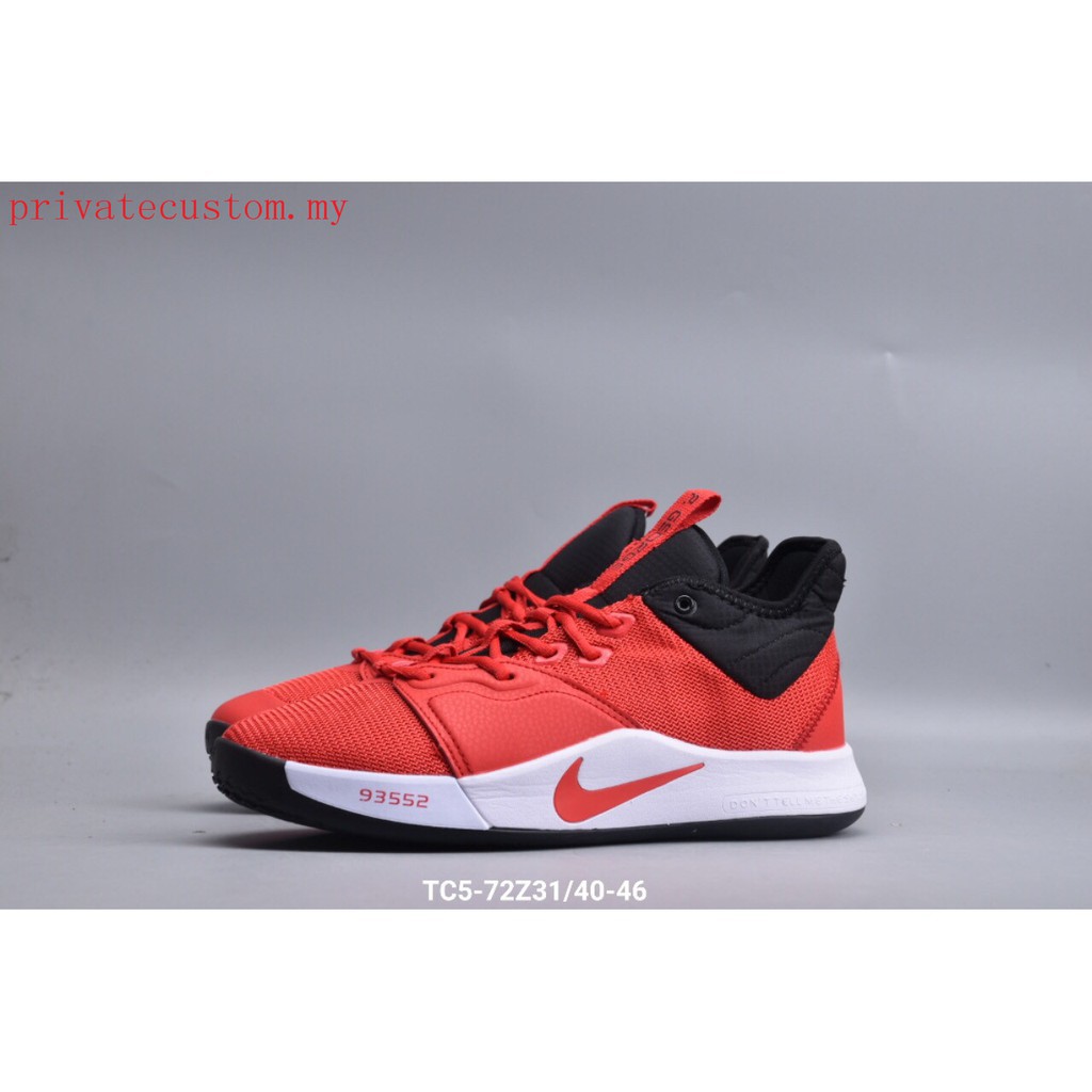 pg3 shoes red