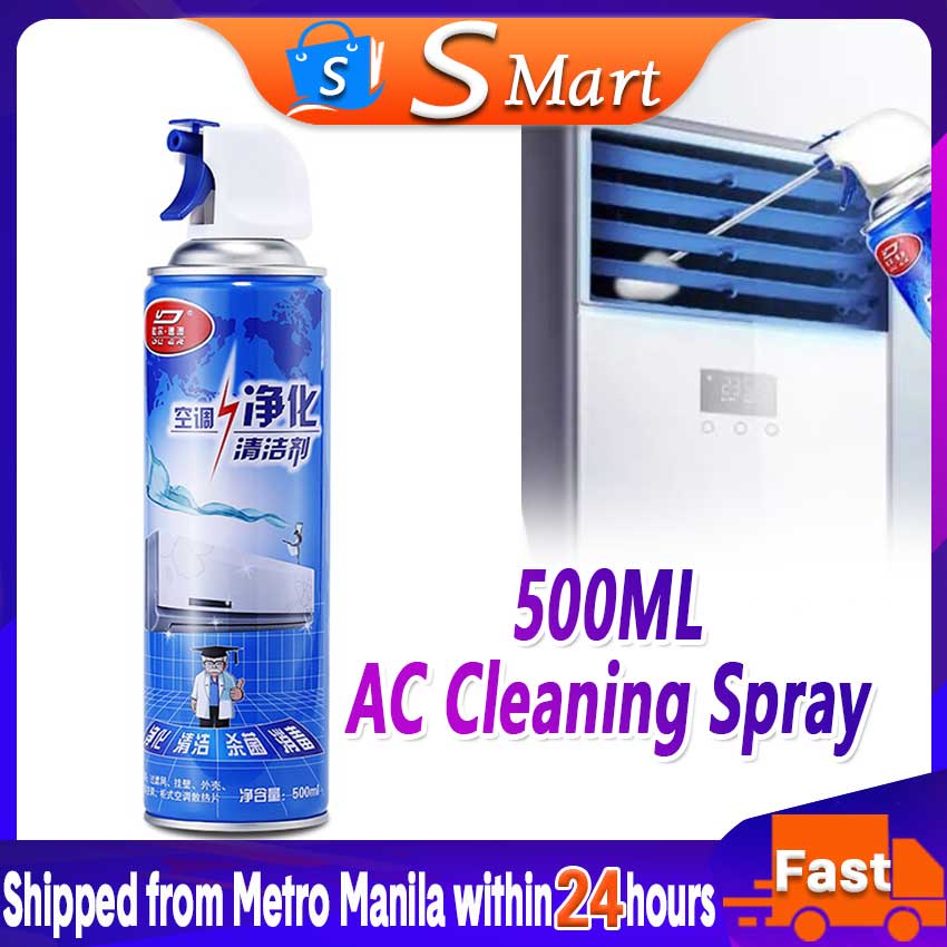 500ml Air Conditioner Cleaner Multi Purposes Foaming Sprayer Coil