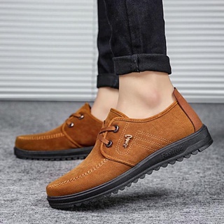 TOP MEN PH Lace-up casual shoes men's low-top anti-skid and waterproof rubber sole high quality