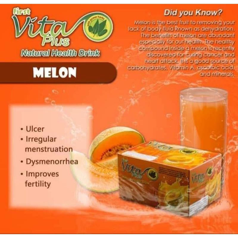 First Vita Plus Melon Shopee Philippines
