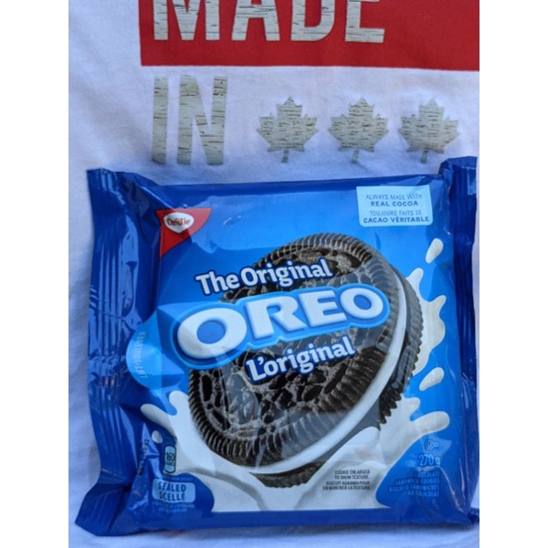 Oreo Cookies Original Double Stuf Golden Chocolate Imported From Canada Shopee Philippines