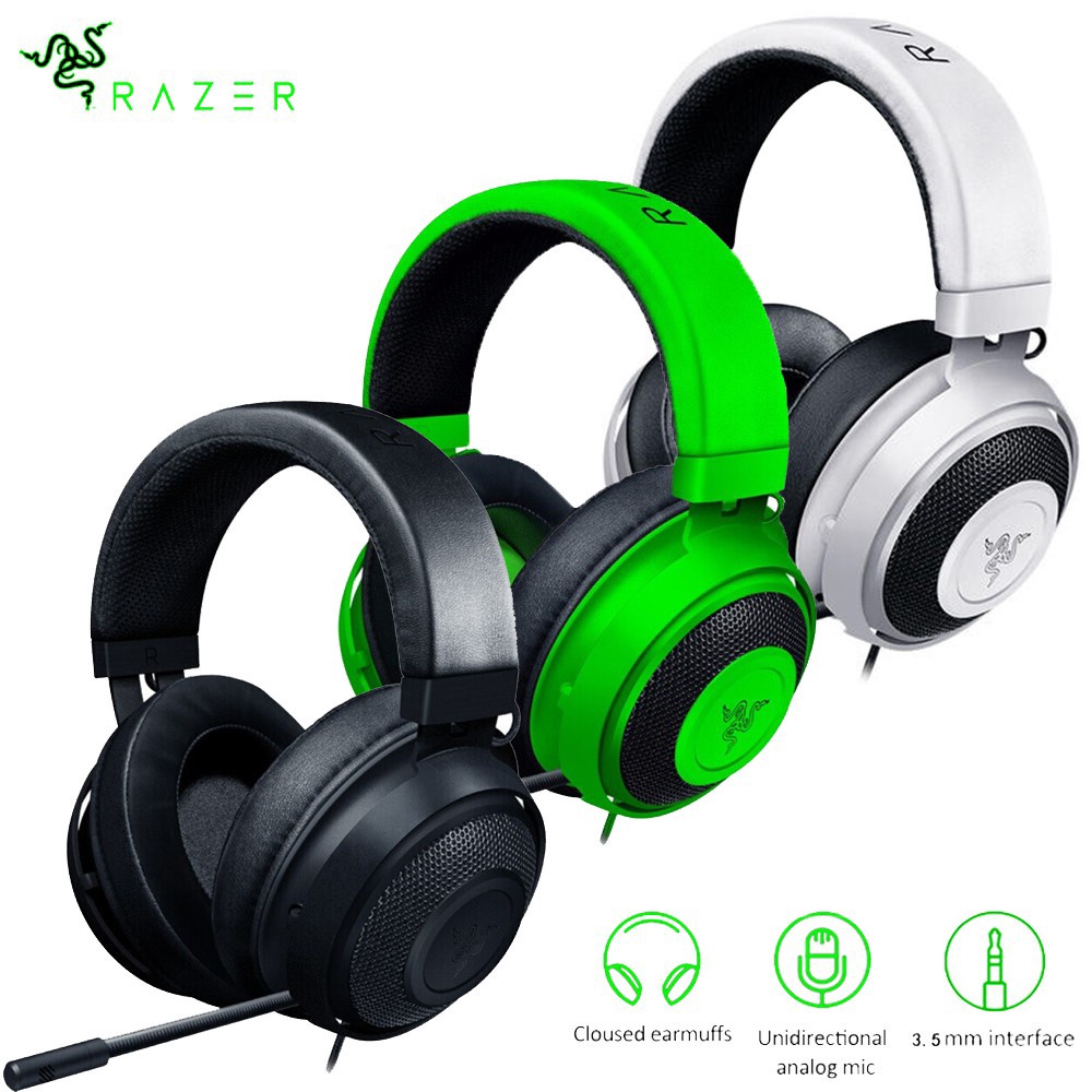 Razer Kraken Pro V2 Over-Ear Gaming ESports Headset 7.1 Surround with ...