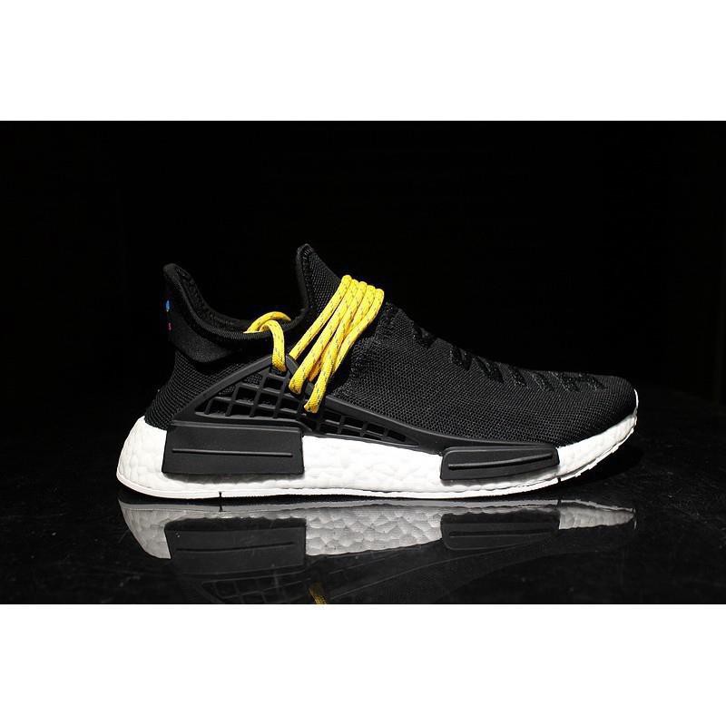 Adidas NMD human race black and white 