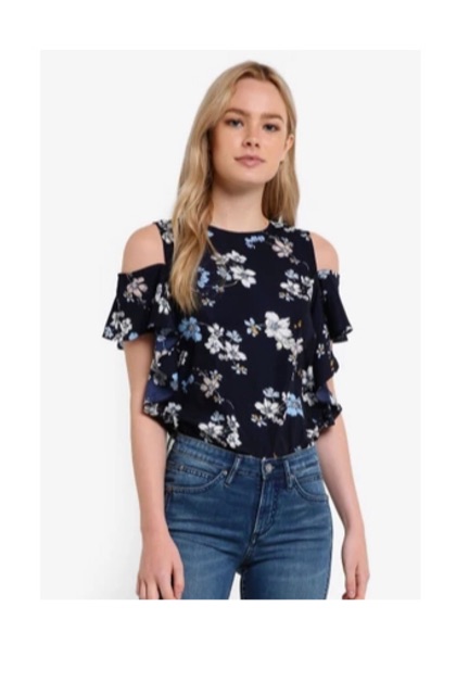 zalora plus size blouse