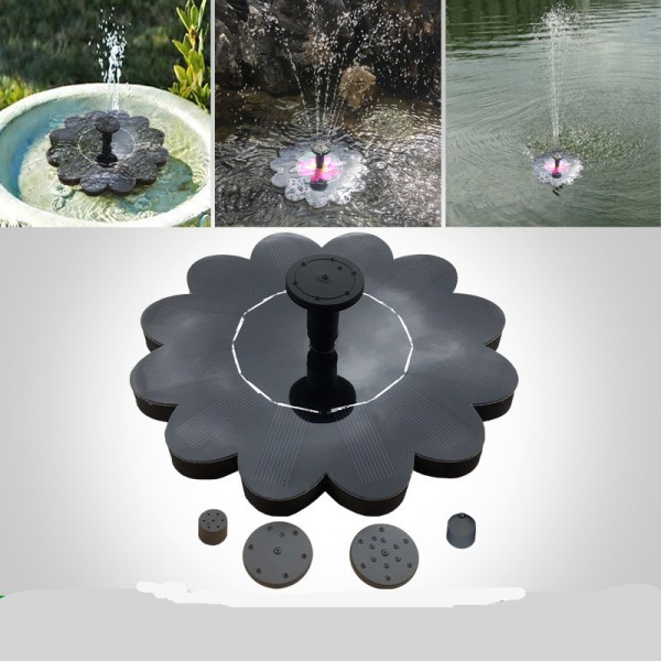 Outdoor Solar Powered Fountain Pool Lake Pond Aquarium Garden Gardening Decoration Shopee Philippines
