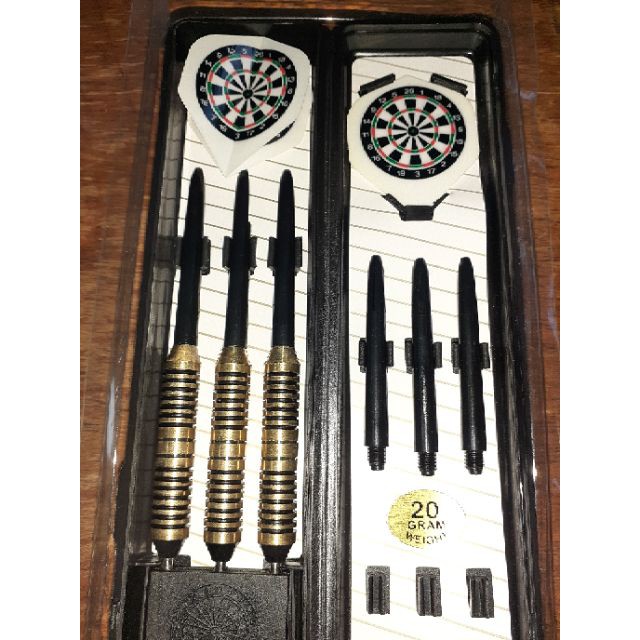 3 pcs Dart Pins (Shaft & Tips) + 2 pcs Dart Flights 20 Gram Weight