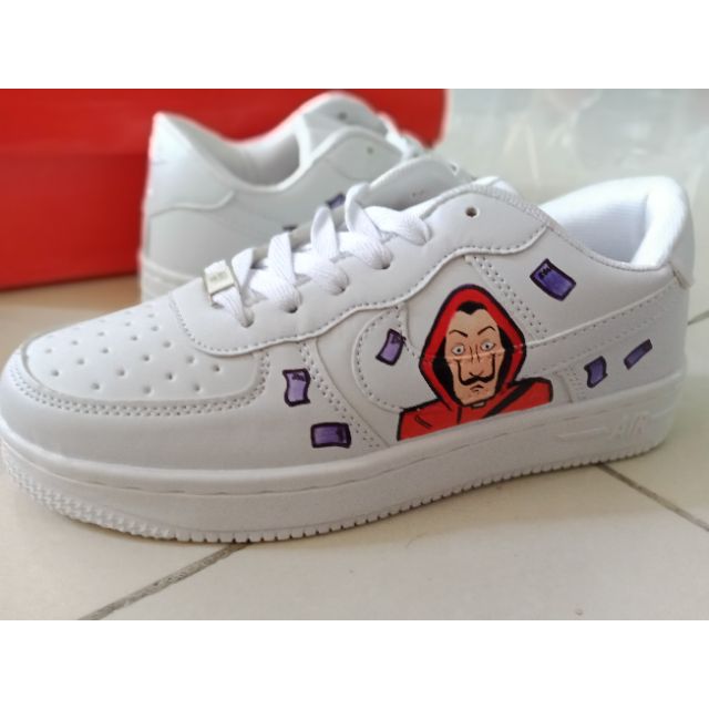 Air Force 1 Money Heist Shoes Shopee Philippines