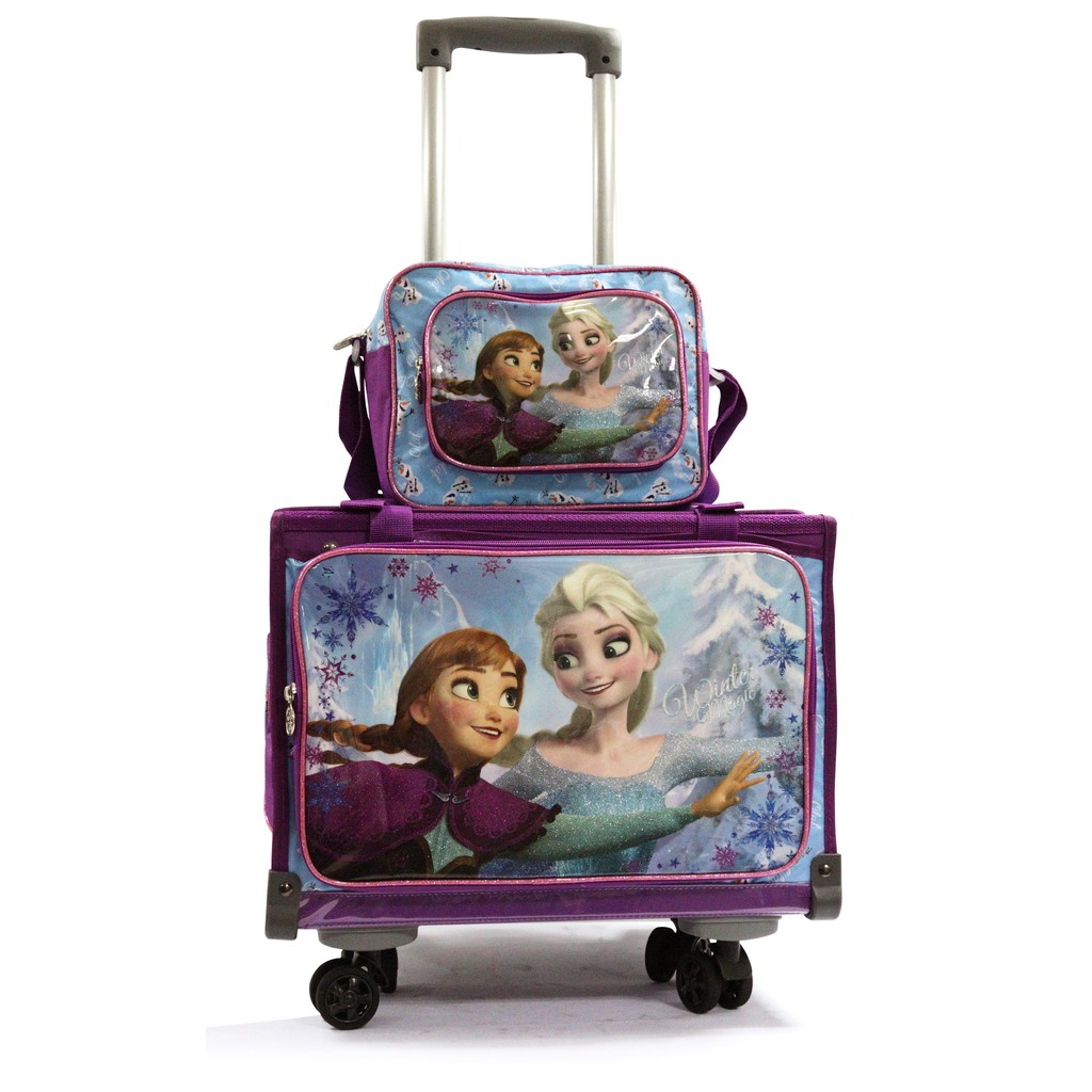 frozen elsa trolley bag