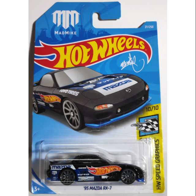 hot wheels mazda rx 7 2019