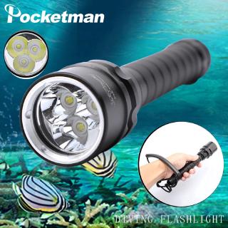 30000 Lumens 3*T6 /3* L2 Diving Flashlight Professional Portable Diving Flashlight 200M Waterproof Powerfull Flashlights Underwater #6