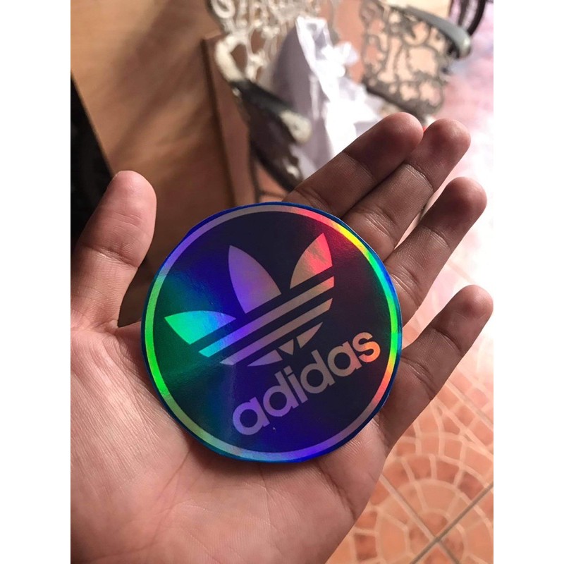 En Vivo tomar abajo Adidas Hologram Sticker | Shopee Philippines