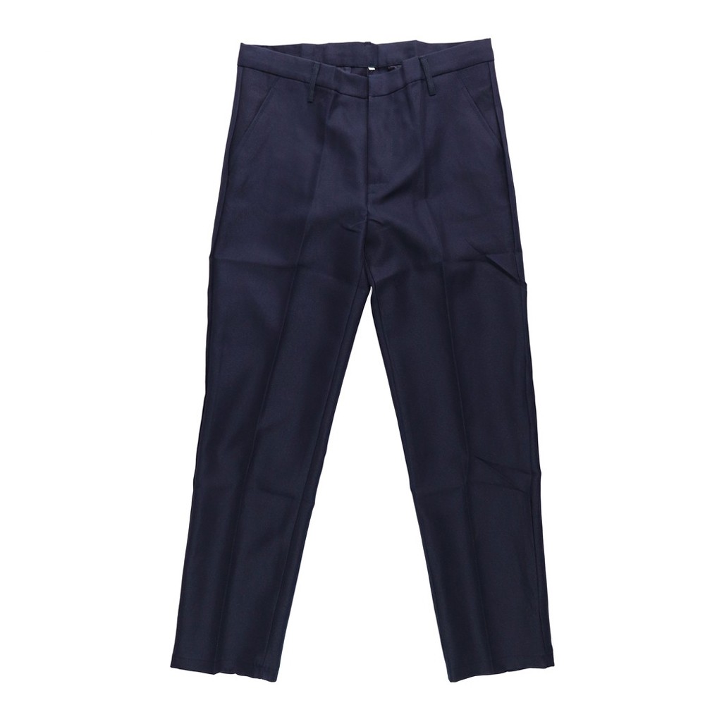 navy blue slacks outfit men