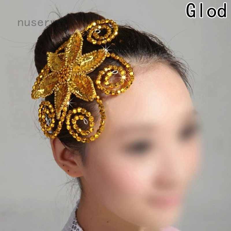 gold hair ornaments