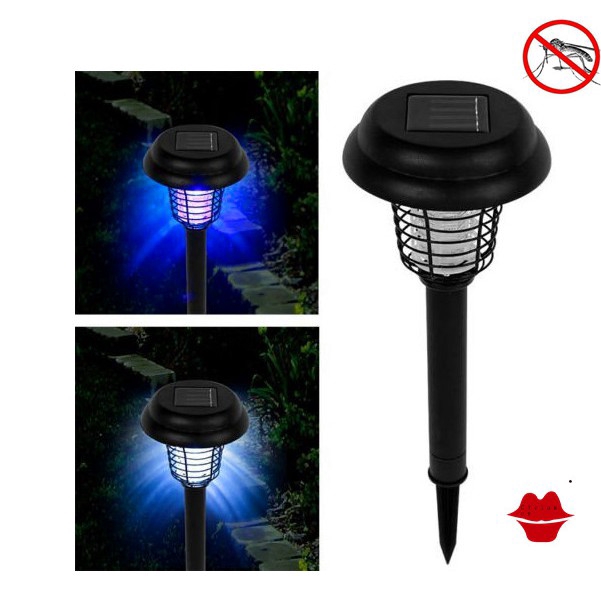 housesweet Solar Powered Outdoor mosquito killer lamp Mosquito Repellent Bug Insect Killer Trap Night Lamp Zapper