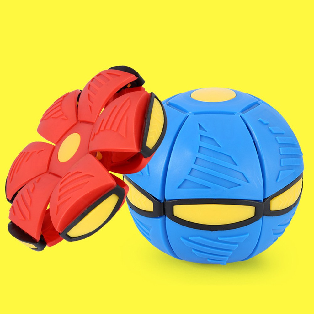 ☀Sr Funny Magic Kids Transform UFO Phlat Ball Squeeze Toy Outdoor Sports  Child Gift | Shopee Philippines