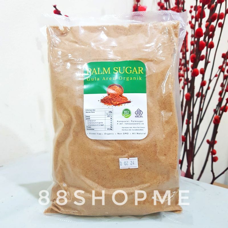 Organic SUGAR PALM SUGAR AREN SUGAR 1KG HALAL Shopee Philippines