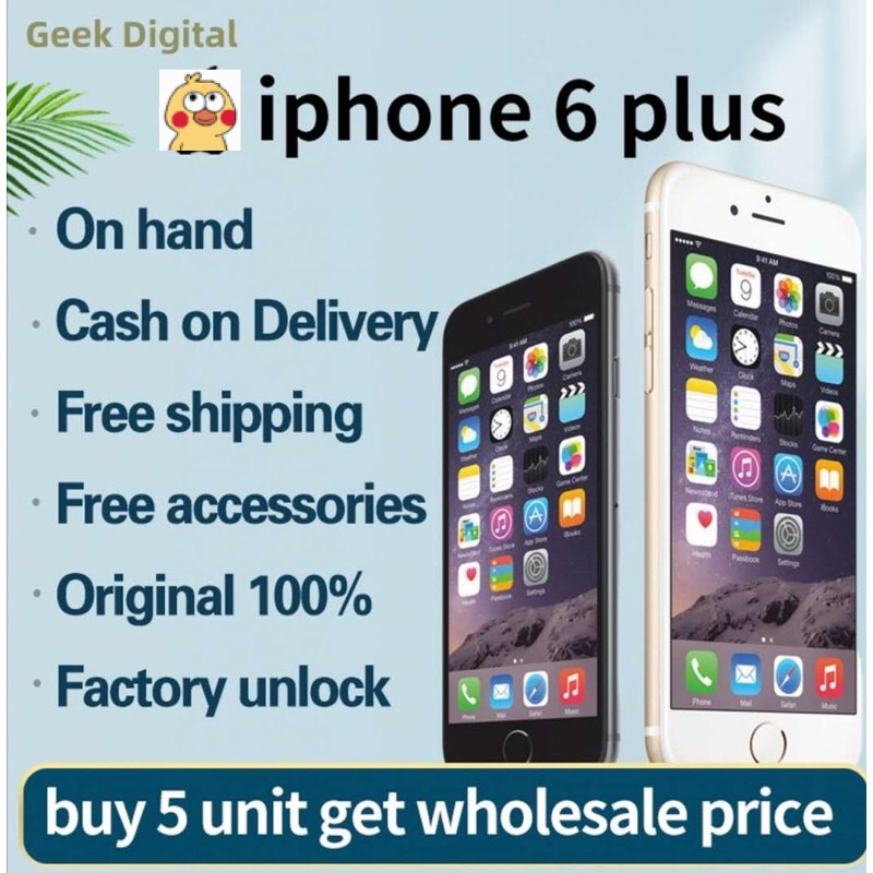 Cod Iphone 6 Plus Iphone 6 Used Factory Unlock Cash On Delivery Fu Shopee Philippines