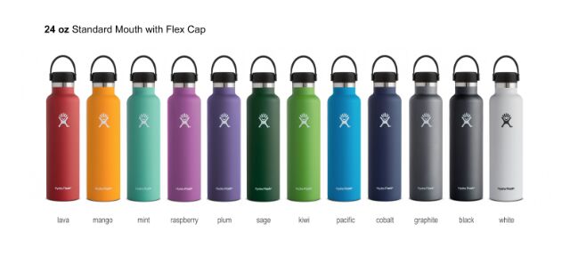 hydro flask mango 24 oz