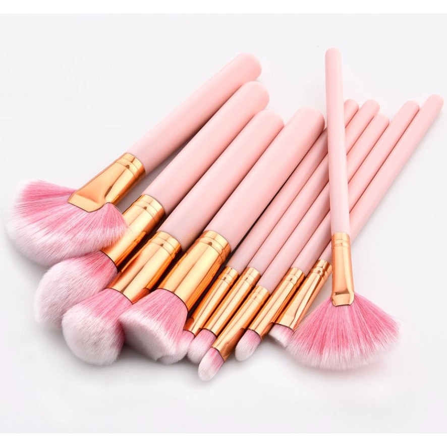 ONHAND Stroke of Beauty Set of 10 Makeup Brushes Shopee Philippines