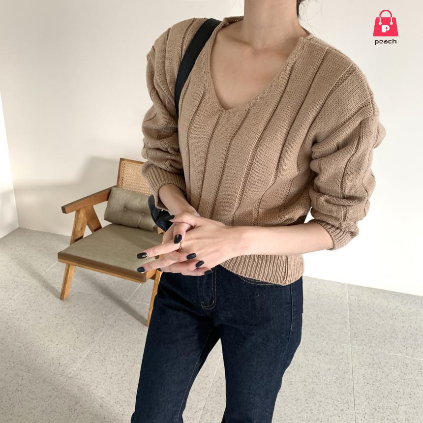 long sleeve pullover sweater