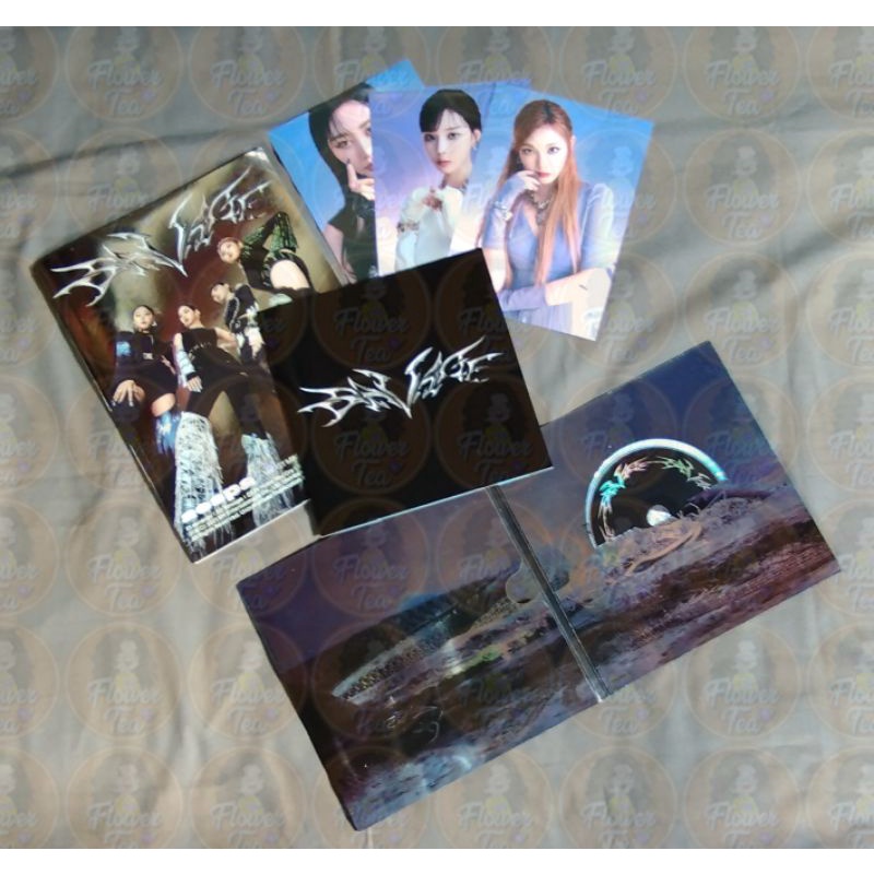 Aespa Savage Synk Dive + Hallucination ver. unsealed Kpop Album with