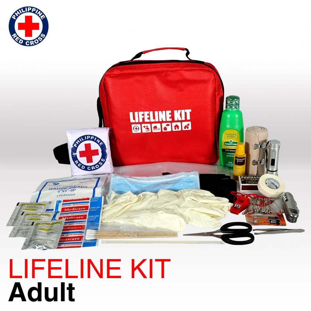 First Aid Kit Contents Philippine Red Cross