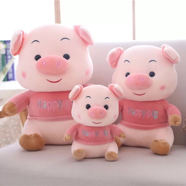 pig stuff toy miniso