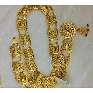Thai jewelry Thai dress belt, golden belt #8