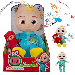 Music Jj Cocomelon Soft Melon Baby Cartoon Plush Stuffed Toy Shopee Philippines
