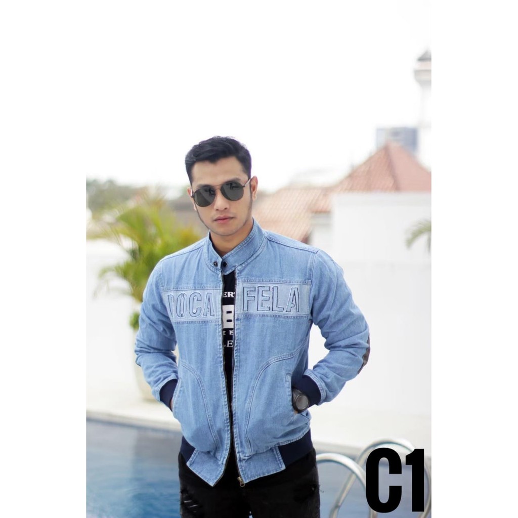 bomber jeans
