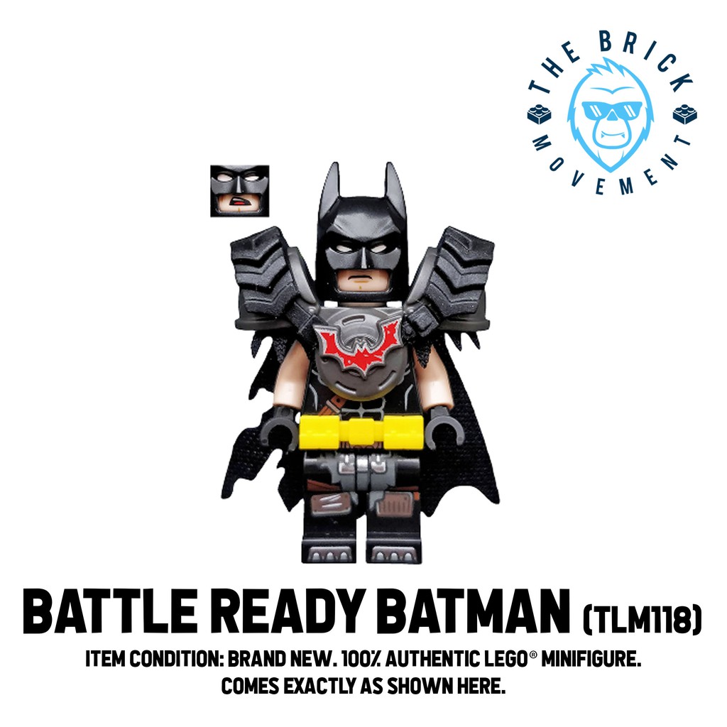 Lego® Dc Battle Ready Batman Minifigure Shopee Philippines