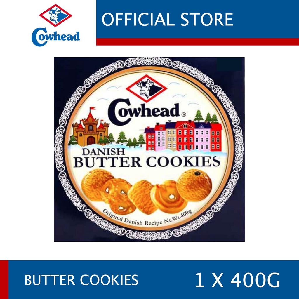 Cowhead Danish Butter Cookies 400g [Cowhead Fresh Milk UHT Yogurt