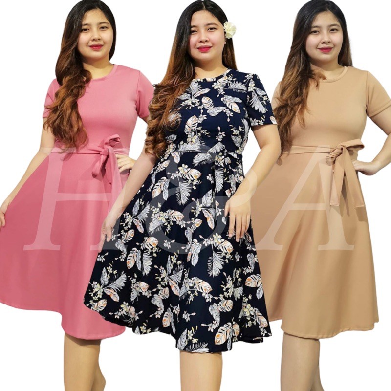 Classy Formal A-Line Dress (Can fit Small-Large) | Shopee Philippines