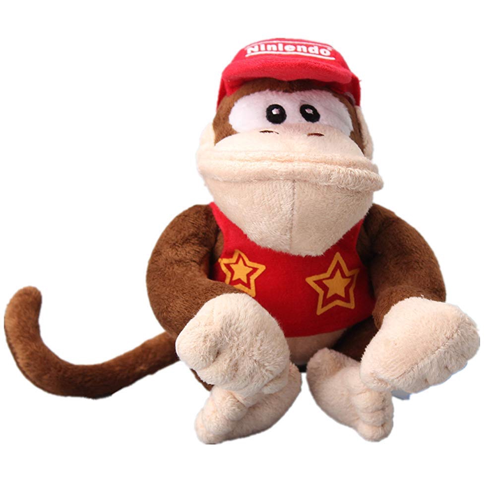 donkey kong and diddy kong plush