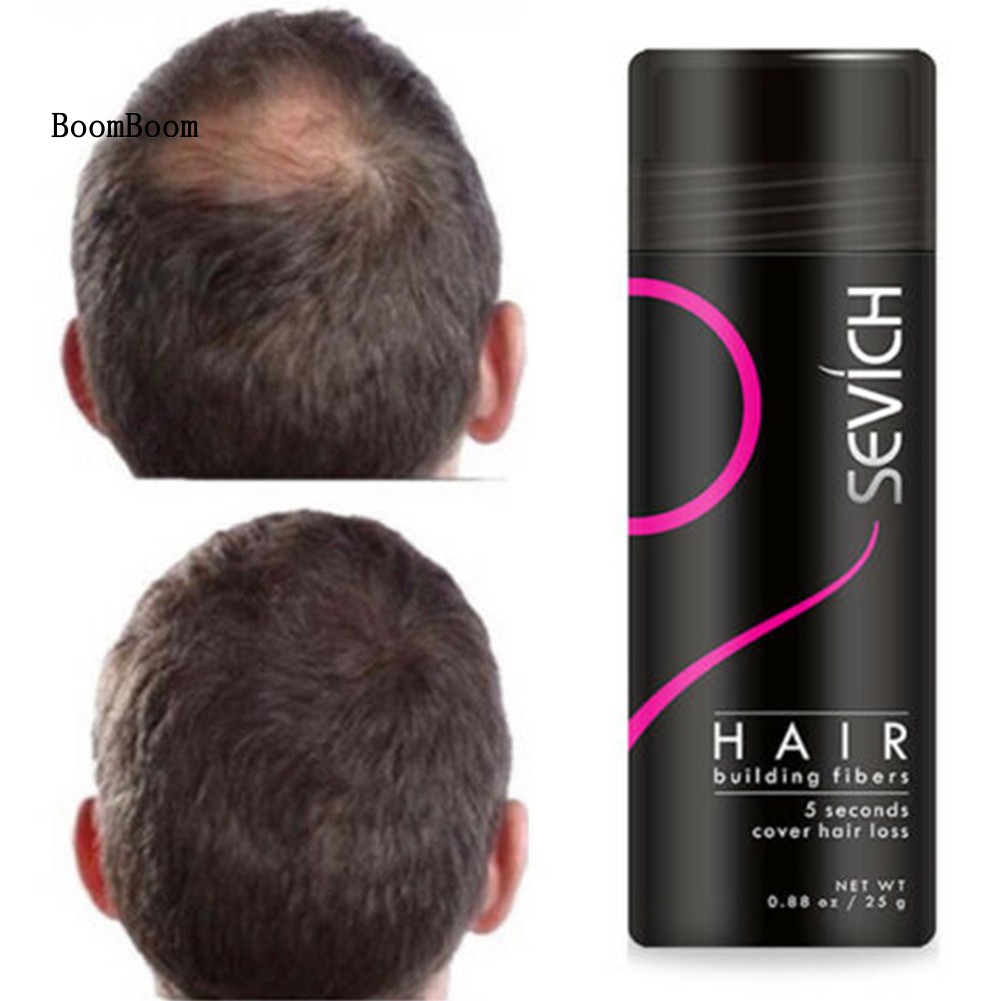 Bm Sevich 25g Unisex Instant Thickening Hair Building Fibers Loss