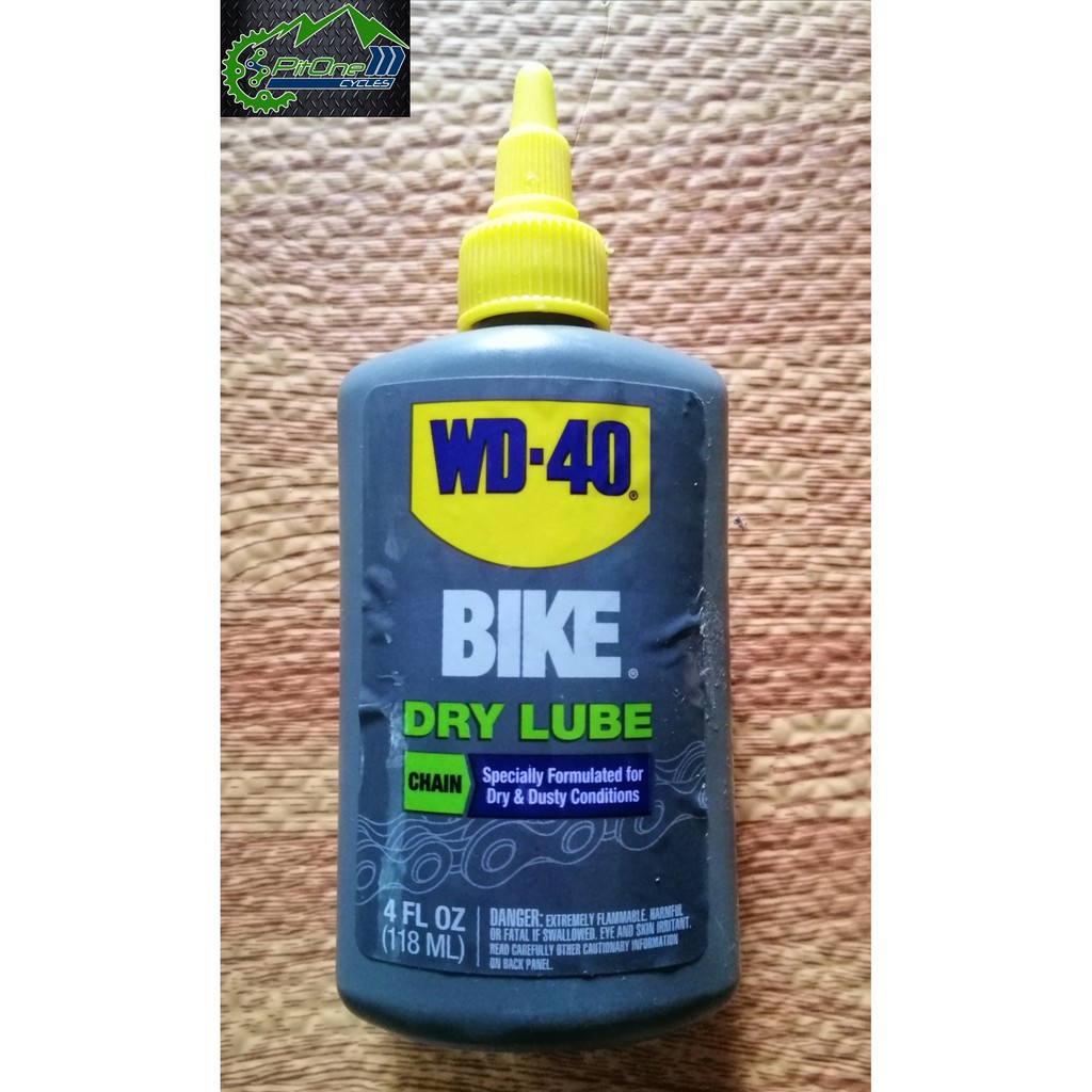 WD40 Bike Dry lube 118ml. Shopee Philippines