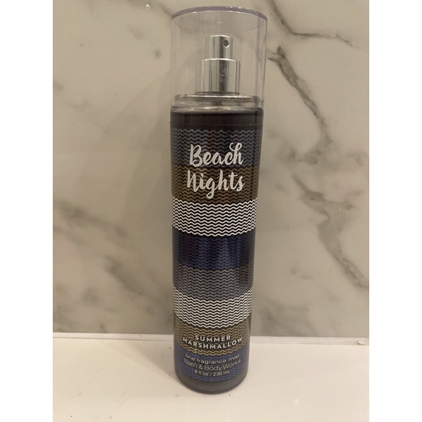 Bath & Body Works | Rare | Beach Nights | Fine Fragrance Mist | Shopee ...