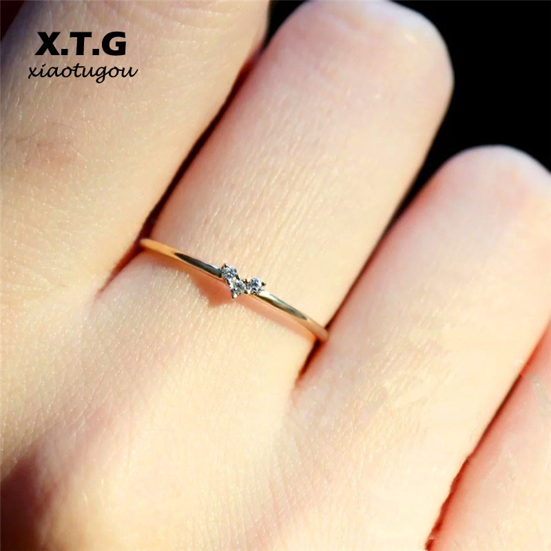 metal engagement ring box