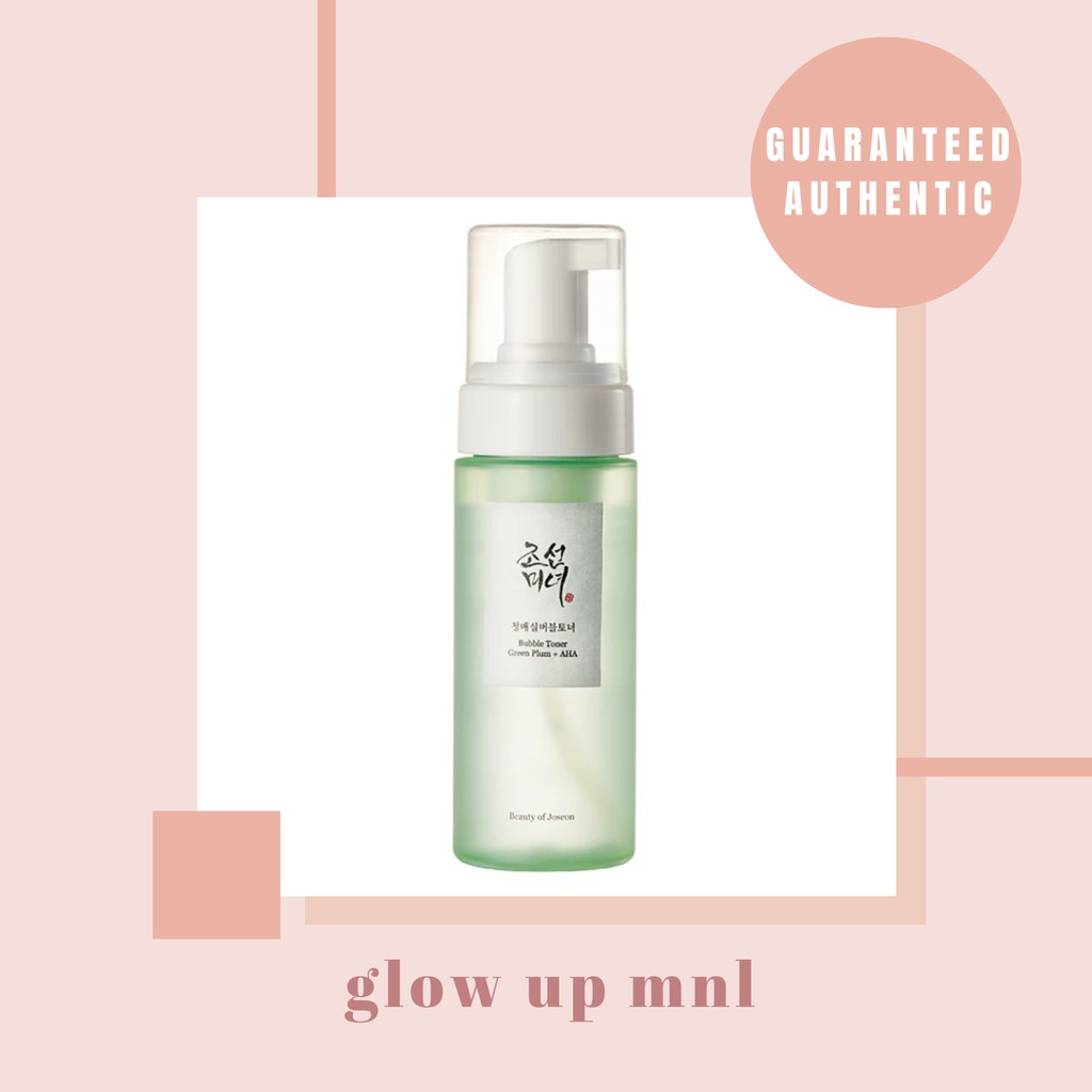 Beauty of Joseon Bubble Toner Green Plum + AHA 150ml | Shopee Philippines