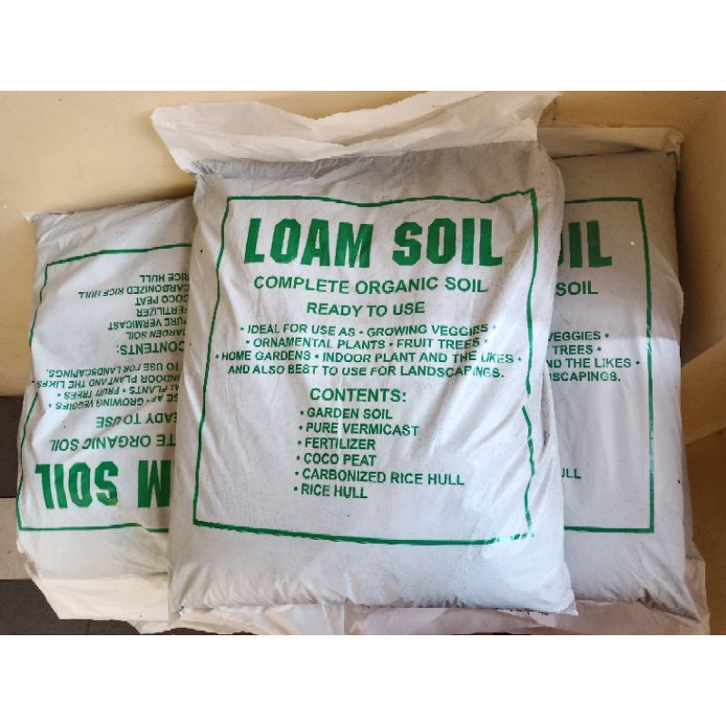 ORGANIC LOAM SOIL (8-9KILOS PER SACK) | Shopee Philippines