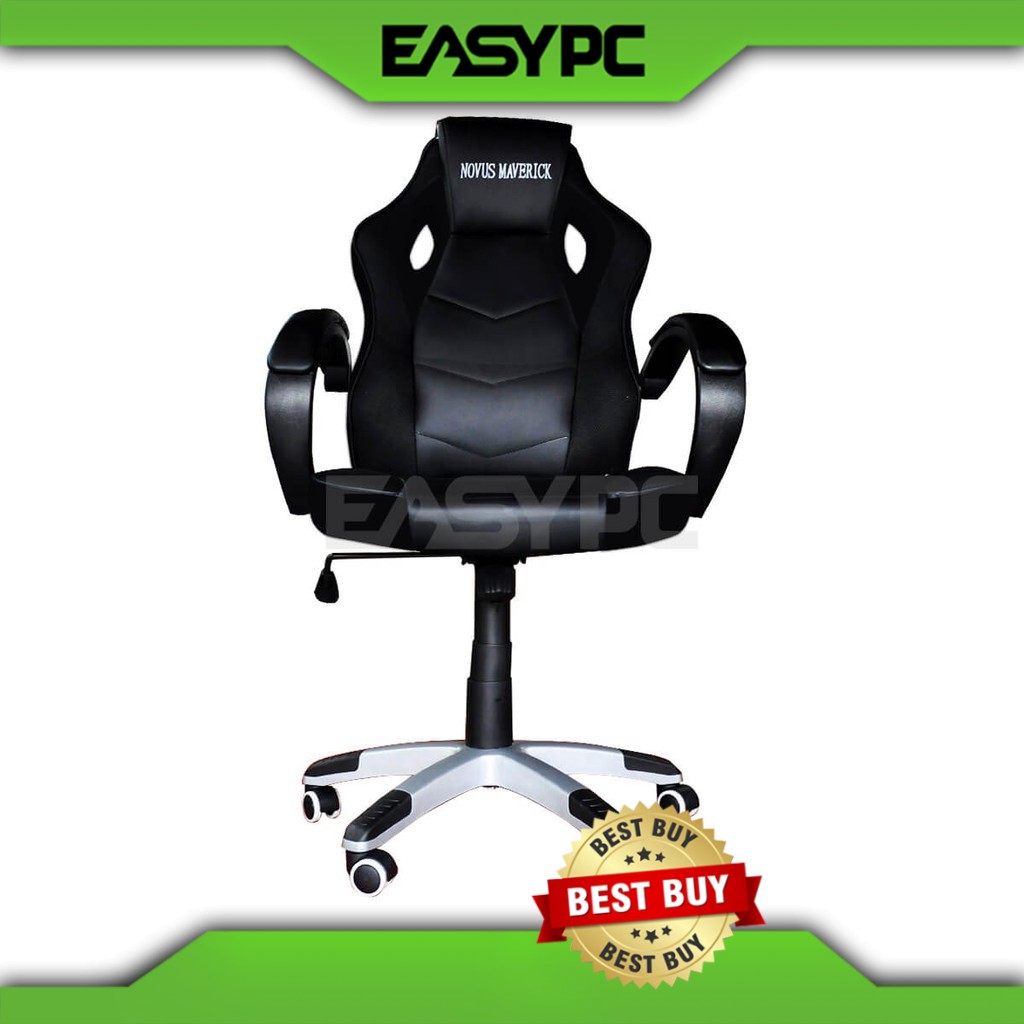 Novus Gaming Chair CGW100 Black/Red, Black/White, Black Best and