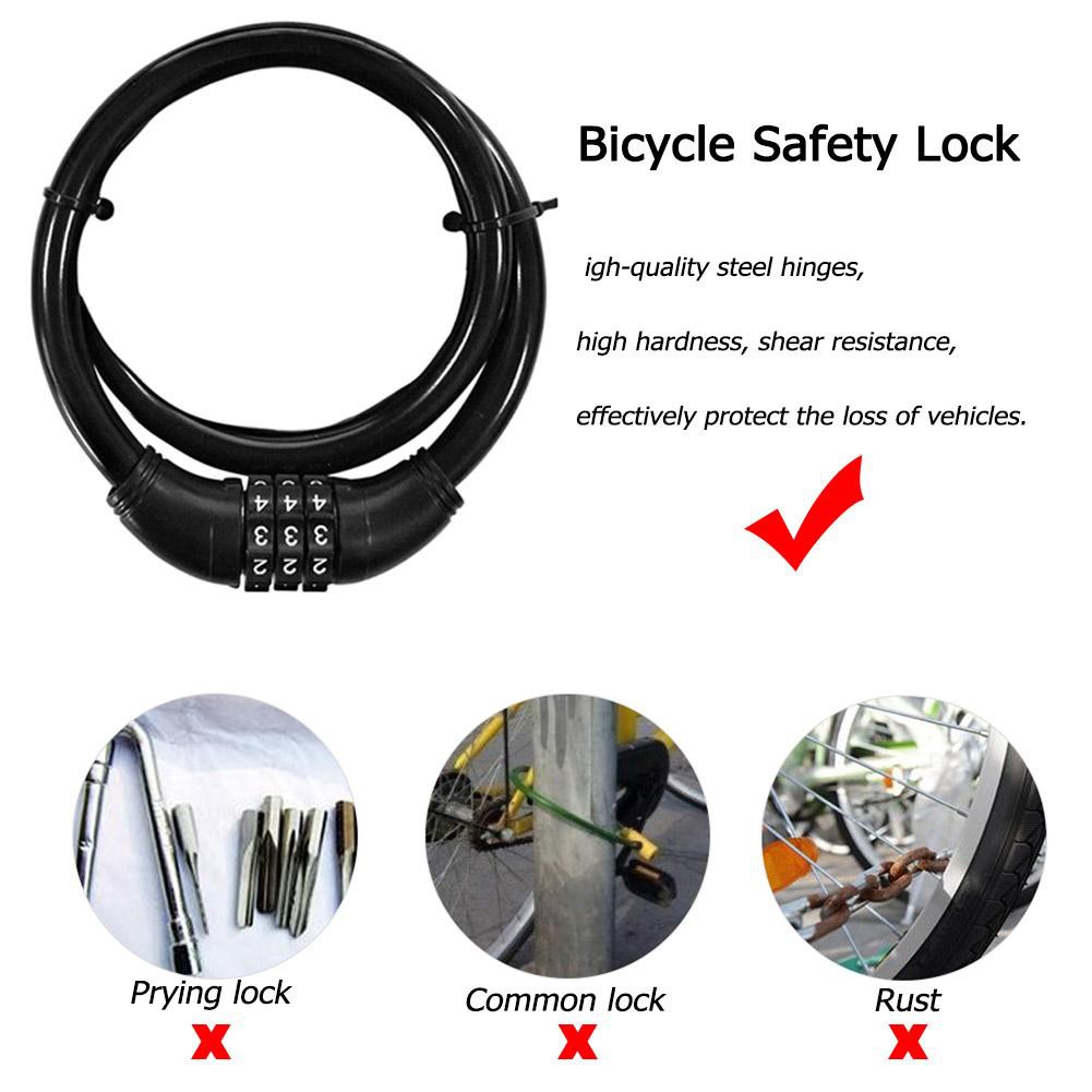 bicycle combination lock