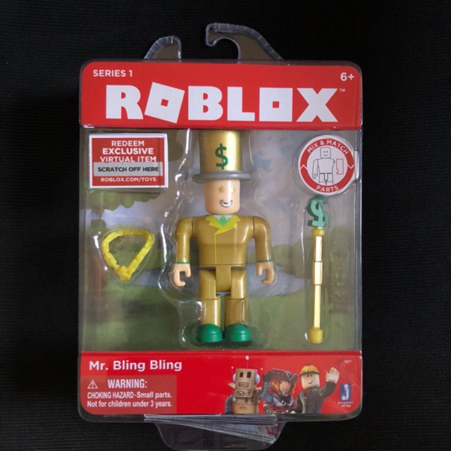 Roblox Core Figures Mr Bling Bling Shopee Philippines - roblox golden bling bling hat