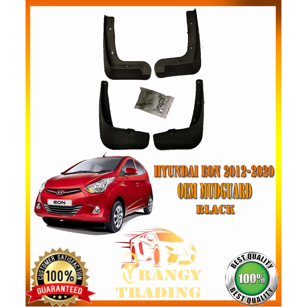 Hyundai Eon 20122020 OEM Mudguard With Screw (Car Accessories)(made in Thailand) Shopee
