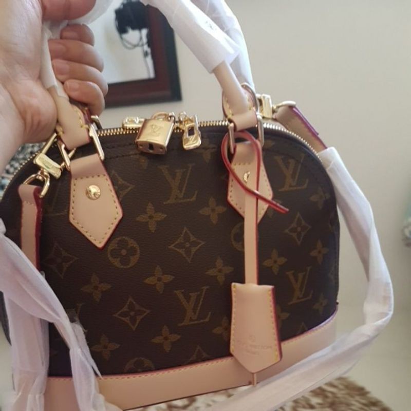 L*ouis Vuitton LV Mini Alma Hand Bag / Sling Bag - Monogram | Shopee ...