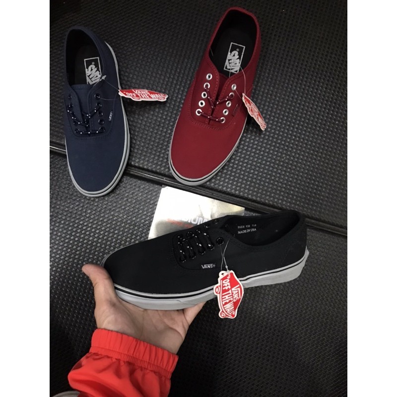 vans authentic grey mens