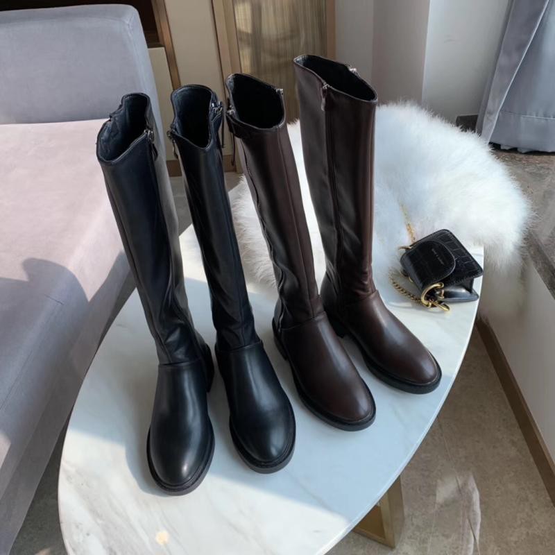 soft leather knee high boots womens